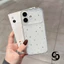 Ốp Lưng Cho IPhone 11 13 17 15 16 12 14 Pro Max 16 15 Plus 17Air Ốp lưng siêu mỏng mờ cao cấp Silver Tiny Star