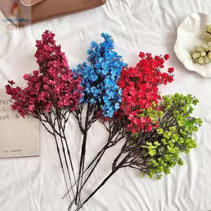 GIL Hoa Hơi Thở Nhân Tạo Cho Bé, Nhánh Gypsophila Giả Lụa Hồng, Phong Cách Sakura Trang Trí Nhân Tạo Cây Giả Đồ Trang Trí Phòng Khách