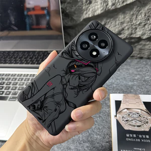 Ốp điện thoại cứng “Miku ” Micro Matte cho Oneplus Ace 6 6T Ace 5 Pro 15 13 13T 13R 12 Ace 3V 2V / Chống vân tay Dây bọc chống sốc 1 + Cover