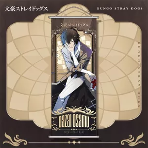 Bungou Đi Lạc Chó Tranh Osamu Dazai Nakahara Nakajima Atsushi Edogawa Ranbu Akutagawa Ryunosuke Hàng Hóa Poster 6.16