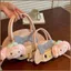 SQ11 2026 Phong Cách Nhật Bản Sanrio My Melody Túi Đeo Vai Thời Trang PU Đa Năng Đi Lại Túi Xách