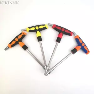 KIKIN Strong T Bar Cờ lê Thép cứng có thiết kế tay cầm tiện dụng Dụng cụ bảo trì ô tô Cờ lê T chống rỉ sét