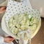 Giấy gói chấm bi GILL, Bao bì hoa bó hoa phong cách Hàn Quốc DIY, Bó hoa giấy gói quà dày trang trí