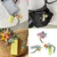 SUIT Handmade Đại Dương Lấy Cảm Hứng Từ Móc Khóa Có Vỏ Cá Heo Và Hoa Giọng Cá Heo Quyến Rũ Cho Phụ Kiện Thời Trang