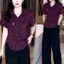 Áo sơ mi ngắn tay mới mùa hè dành cho bà mẹ trung niên, áo thun thời trang và giản dị, dáng rộng và giảm béo dành cho nữ