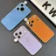 Dành Cho iQOO15 Ốp Điện Thoại 13 Bao Gồm Tất Cả 12Pro Màu Nguyên Chất Họa Tiết Denim 11Pro Da Cừu Lỗ Mịn
