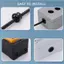 Belleshopp 160 Chiếc Cáp Chụp Ống Lót Grommets Màu Đen Trong Grommet Bảo Vệ Bộ 6 Loại Kích Thước