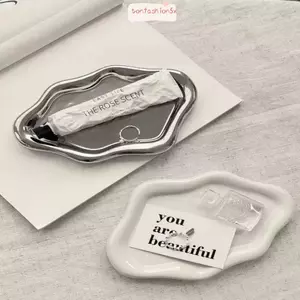 Khay đựng đồ trang sức ITRUMPET, Đĩa lưu trữ hình đám mây Mini, Đồng hồ đựng đồ trang sức bằng nhựa sáng tạo / Lưu trữ chìa khóa