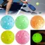 IAPPORTUNIA Quần vợt dành cho người cao tuổi, Phát sáng trong bóng tối 74MM 40 lỗ Quả cầu dạ quang, Cuộc thi bóng PE nhiều màu đàn hồi sáng tạo