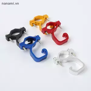 Móc xe tay ga điện Đơn giản Xe đạp Ra Ống Móc treo lưu trữ Bule Móc xe đạp điện Mũ bảo hiểm kim loại di động Ra [VN]