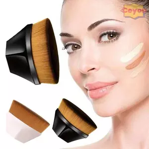 Cọ Đánh Nền Tay Cầm Lục Giác Mềm Mịn Không Ăn Kem-Cọ Makeup Kem Nền