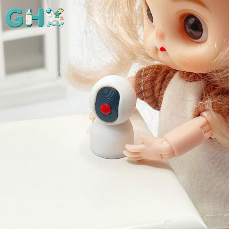 Mô hình Camera giám sát Mini nhà búp bê được thiết kế chuyên sâu GHX theo tỷ lệ 1 / 12 Trang trí nội thất VN