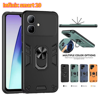 Ốp Lưng Cho infinix smart 20 4G 5G 2026 Ốp Lưng Điện Thoại Giáp Chống Sốc Gắn Từ Tính Dành Cho smart20 X6840 Csaes