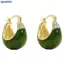 Bluelover 1 Cặp Hàn Quốc Hợp Thời Trang Xanh Nhỏ Giọt Dầu Zircon Bông Tai Dành Cho Nữ Đơn Giản Không Đều Hình Học Tòn Ten Bông Tai Đảng Cá Tính Trang Sức Mới