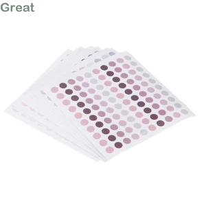 Chấm Washi TUYỆT VỜI, Nhãn dán chấm màu giấy 4mm, Hàng tồn kho Sắp xếp 5000 chấm Nhãn dán hình tròn văn phòng