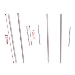 Bộ trục bánh xe ô tô hợp kim DIAPER & CORED 1 / 64 0,8x25mm / 28mm Chân trục rỗng cho HW Matchbox YTH