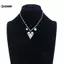 KUZHEN Handmade Thắt Nút Dây Trái Tim Mặt Dây Chuyền Nelace Áo Len Thời Trang Dây Xích Staable Ngôi Sao Ngọc Trai Nelace Dành Cho Nữ Trang Sức Quà Tặng HOT