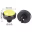 TMOY 1 Nút Arcade 60mm Đèn LED tròn lớn được chiếu sáng bằng Microswitch cho các bộ phận máy trò chơi Arcade DIY 12V 32A Công tắc đèn vòm TMOY