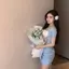 Phiên bản Hàn Quốc Thiết kế xếp li gợi cảm Váy khí chất Niche Phong cách mới Eo hẹp dáng ôm hơn Váy hông