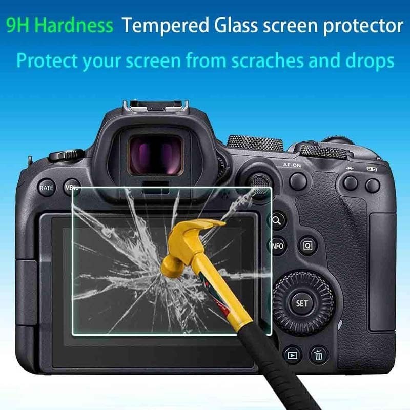 3 Máy Ảnh Màn Hình LCD Bảo Vệ Màn Hình Kính HD Cho Sony A6700 A6600 A6500 A6400 A6300 A6100 A6000 A5100 A5000 A3000 Phim Kính Cường Lực