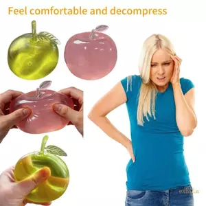 Exhila Thiết Kế Trái Cây Thực Tế Bóp Mềm Đồ Chơi Co Giãn Cho Lớp Học Trang Trí Nhà