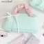 # HB # Túi đựng đồ trang điểm dành cho nữ Túi đựng mỹ phẩm Túi xách nữ Túi đựng ví có dây kéo hình vuông dễ thương.