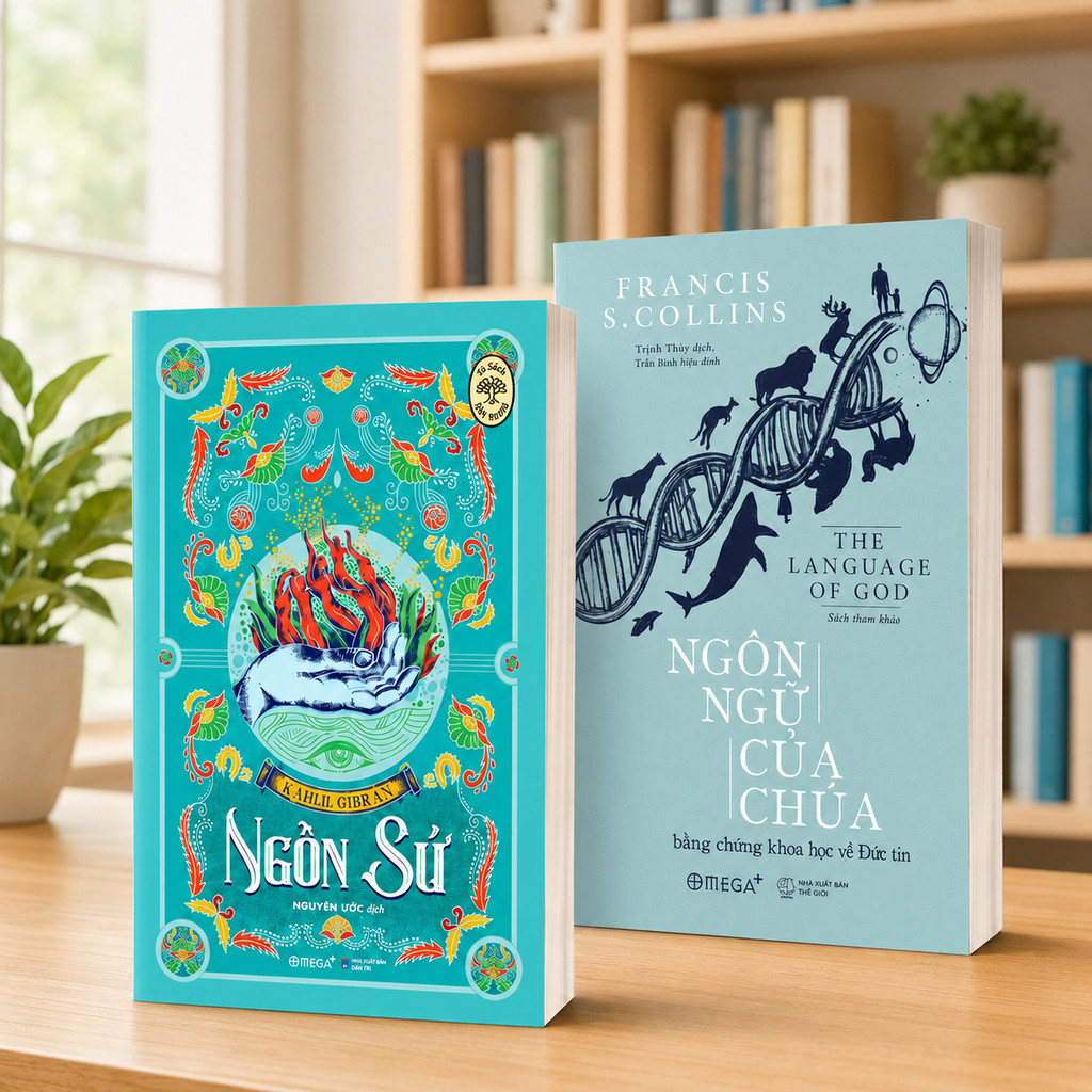 Lẻ/Combo Sách: Ngôn Ngữ Của Chúa - Những Bằng Chứng Khoa Học Về Đức tin + Ngôn Sứ (Omega Plus)