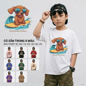 Áo cộc tay bé trai bé trai nhỏ Thấm hút mồ hôi Mềm mại Cho bé 2-12 tuổi