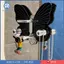 Lược Giữ Móc Đa Năng Thời Trang Giá Đỡ Bàn Chải Tóc Acrylic Hình Bướm Lược Sắp Xếp Giá Để Đồ