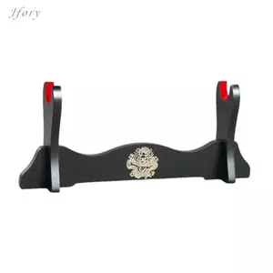 Jfory Gỗ Thanh Kiếm Đứng Giá Samurai Màn Hình Tổ Chức Cho Võ Thuật Thu Thập Wakizashi Tanto Trang Trí Văn Phòng Tại Nhà
