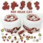 Slime Mèo Con Cả Gia Đình Thùng Bánh Sandwich Bánh Quy Tạo Bọt Kẹo Cao Su Hộp Lớn Kabi Dâu Pha Lê Puree Đồ Chơi Giải Nén 0624