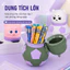 Hộp Đựng Bút Silicone Cartoon – Mẫu Bóng Đá Đáng Yêu, Có Thể Mở Rộng, Chống Nước – Góc học tập & làm việc sinh động