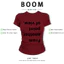 BOOM Áo Baby Tee Nữ Cotton Ôm Body-Áo Thun Ngắn Tay Y2K In Hình PhongCách Mùa Hè, Cổ Tròn Hàng Đầucách hàn quốc phong471