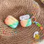 Phone Case For AirPods 4 / Pro3 / Pro2 / Pro TPU Chain Green Render Pendant Aesthetic Korean Cute