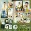 Bán Sản Phẩm Mới Wu Lei Mùa Hè Sức Sống Thiếu Niên Photocard Bưu Thiếp Họa Tiết Mờ Laser Vé Gypsophila Hỗ Trợ Hàng Hóa Chất Lượng Cao