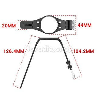 Dây đeo đồng hồ silicon 2 trong 1 + Vỏ Bioceramic Royal Pop Dây đeo đồng hồ cao su có thể bảo vệ Nam Nữ Đồng hồ đeo tay thay thế
