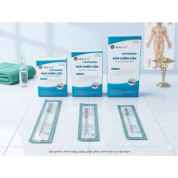 kim châm cứu lạc á hộp 500 kim