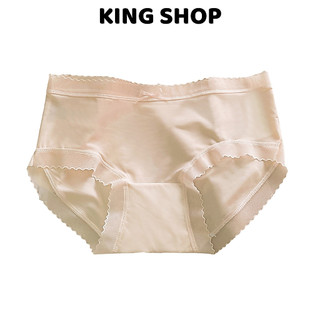 Combo 3 Quần lót nữ đúc su lụa mỏng nhẹ viền ren quyến rũ đáy may ngăn mùi mềm mát King Shop L-369