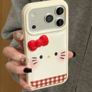 Tương thích với iPhone 17 16 15 14 13 12 11 Pro Max X Xr Xs Max 7 8 Plus SE2020 Ốp điện thoại 3D Leather Ốp lưng mềm
