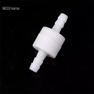 GCDHome 6mm 1 / 4 "Trắng Một Chiều Nội Tuyến Che Van Nhiên Liệu Diesel Khí Xăng Lỏng Không Khí Mới HOT