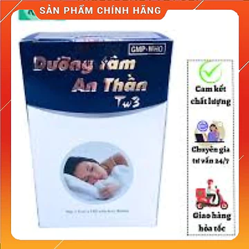 1 Hộp Dưỡng Tâm An Thần Tw3 100 Viên - An Thần, Ngủ Ngon, Giảm Căng Thẳng, Suy Nhược Thần Kinh Do Lo Âu