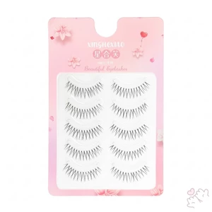 Hình Chữ V Lông Mi Giả Siêu Mỏng Trong Suốt Dây Tự Nhiên C Curl Sợi Tổng Hợp Lông Mi Để Trang Điểm Hàng Ngày