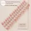 Houdou 30 Chiếc Viền Trắng Móng Tay Mặc Cạnh Trắng Blush Press Thanh Lịch Giả Đầu Móng Tay Làm Sáng Da Móng Tay Nhân Tạo Cho DIY Nail Art VN