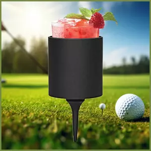 Golf Ground Cup Giá đỡ chai nước di động Sân golf Giá đỡ đồ uống cho bãi cỏ Bãi biển Cắm trại dã ngoại BBQ kouvn