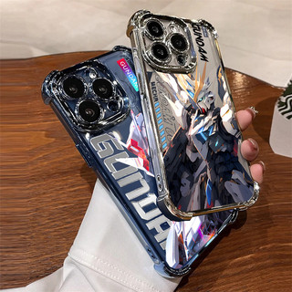 Vỏ Điện Thoại Anime Gundam Cho VIVO Y400 Pro Y05 Y04 V70 FE V60 V40 V50 Lite V27 V25 Pro V30 V29E Y36 Y27 Y17S Y03 Y38 Y28 Y19S Y29 Y39 Vỏ Bảo Vệ Camera Mạ