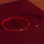 Cá tuyết màu vàng hạt màu đỏ dây may mắn Bangles có thể điều chỉnh vòng đeo tay quyến rũ