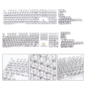 Btsg 132Keys 10mm Profile Bộ Keycaps Trong Suốt Tăng Cường Hiệu Ứng Chiếu Sáng Màu Sắc