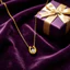 Vòng cổ zircon cao cấp ngọc trai móng ngựa dành cho nữ chống phai màu đi lại hàng ngày