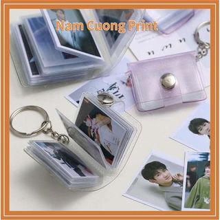 Móc khoá album mini kèm 20 ảnh in theo yêu cầu (2inch)