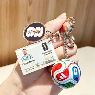 Mặt dây chuyền bóng Messinai Malmbap c Lo Móc khóa Megamo Mặt dây chuyền 2026 World Cup Món quà nhỏ 26... 28 FKQS